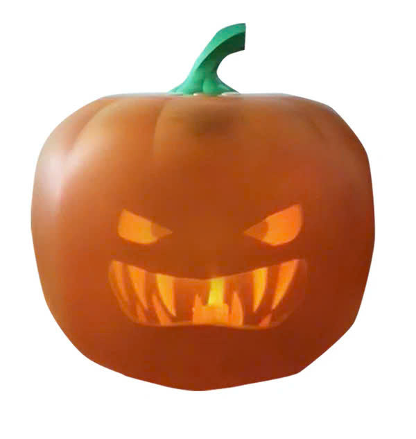 Funny 2024 Jabberin' Jack Pumpkin Talking Halloween Indoor Outdoor Decor, Halloween Gift, Happy Halloween 2024, Cute Halloween Pumpkin for Outdoor Decoration